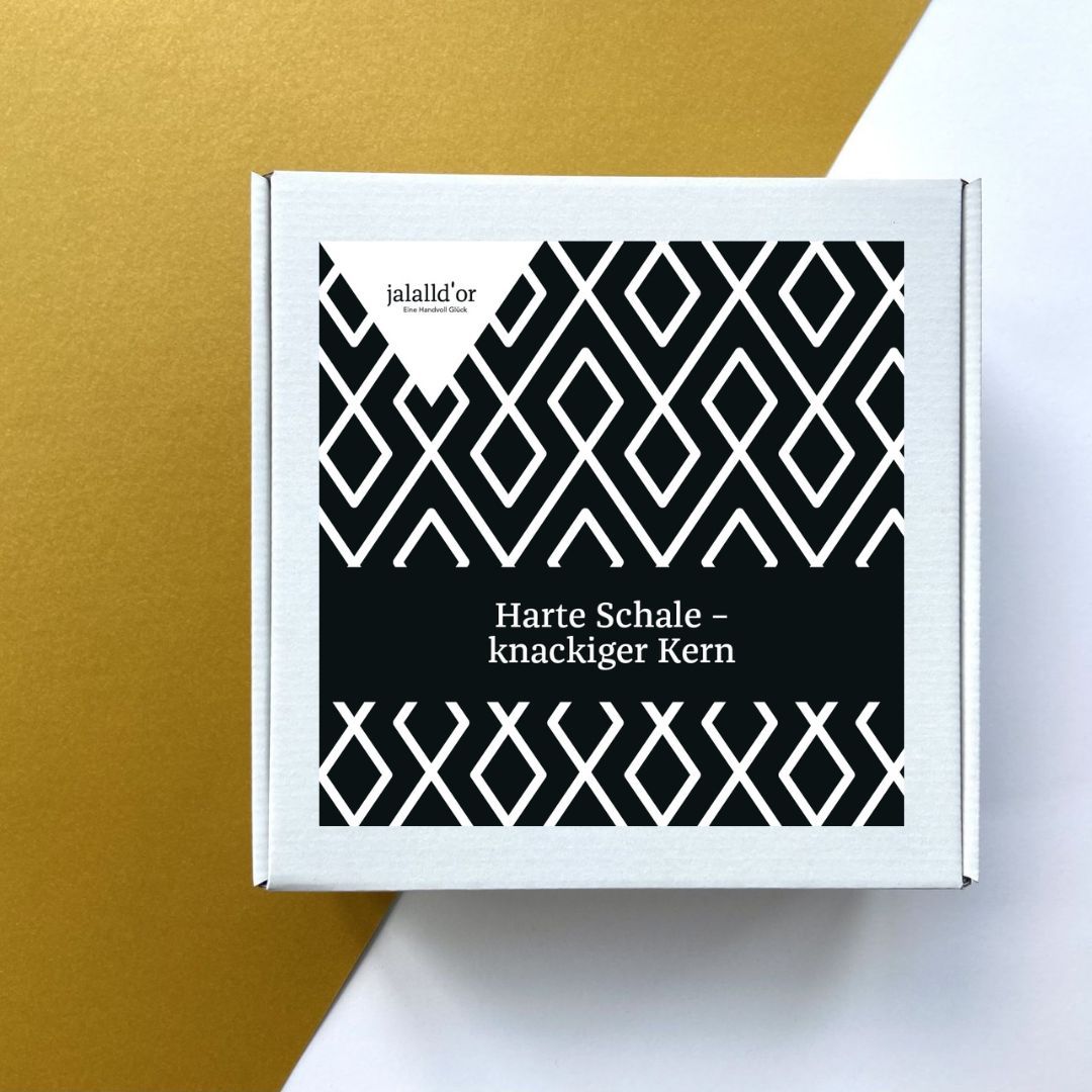 Geschenkbox "Harte Schale-knackiger Kern" Jalall D’or