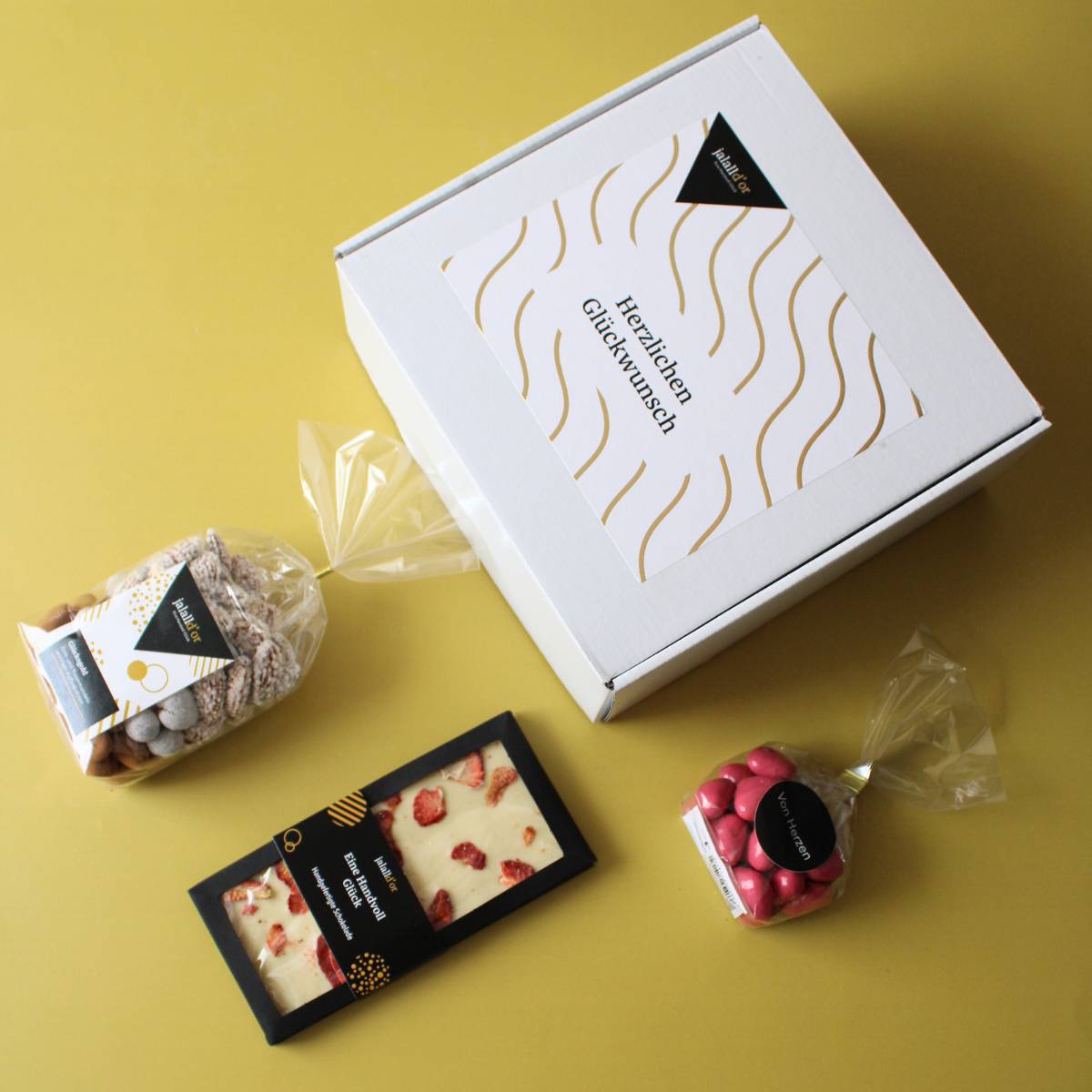 Geschenkbox "Herzlichen Glückwunsch" Jalall D’or
