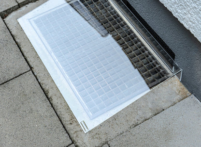 Lichtschachtabdeckung – Schutz mit Durchblick