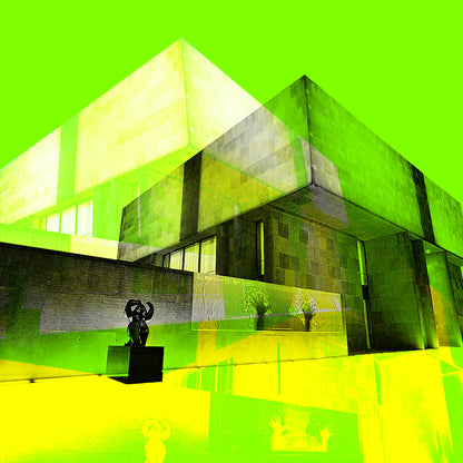 Acrylglasbild - Kunsthalle Grün