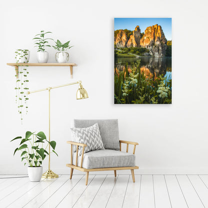 Acrylglasbild - Extern Steine