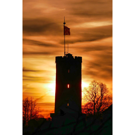 Acrylglasbild - Sparrenburg Sundown
