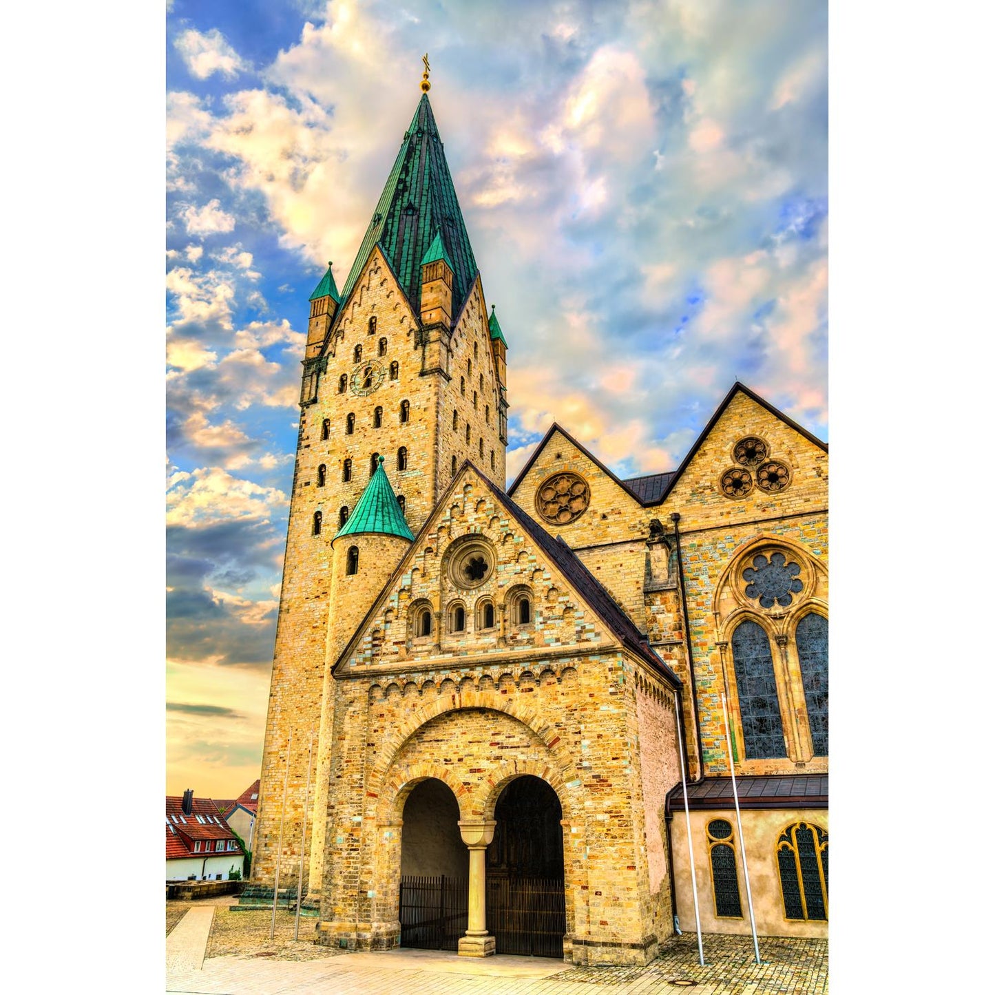 Acrylglasbild - Paderborn Kathedrale