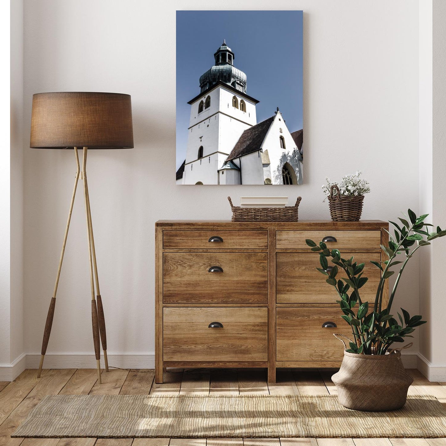 Acrylglasbild - St. Jakobi Kirche Herford