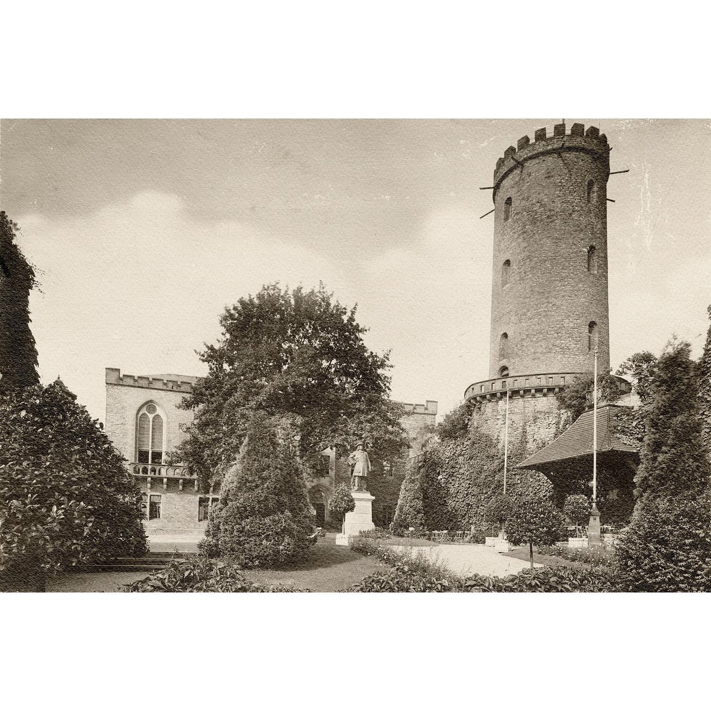 Acrylglasbild - Sparrenburg Innenhof