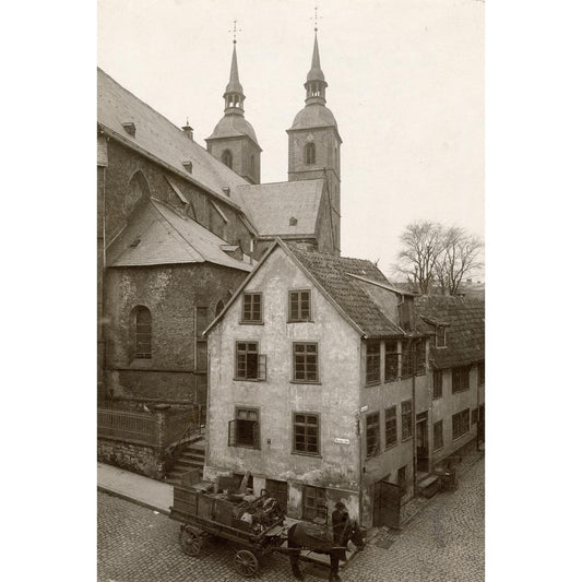 Acrylglasbild - Papenmarkt, Ecke Breite Straße