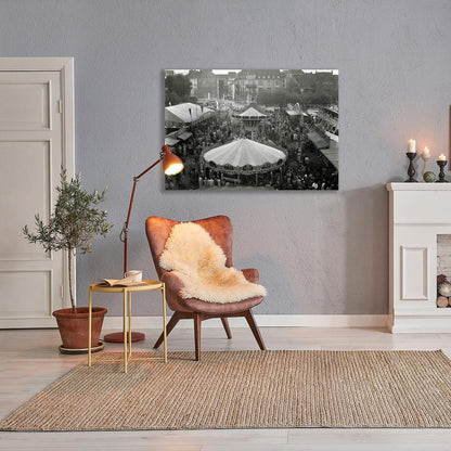 Acrylglasbild - Frühjahrskirmes Kesselbrink