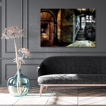 Aluminum picture - Lost place