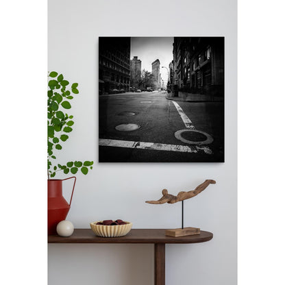 Aluminiumbild – Street B&W