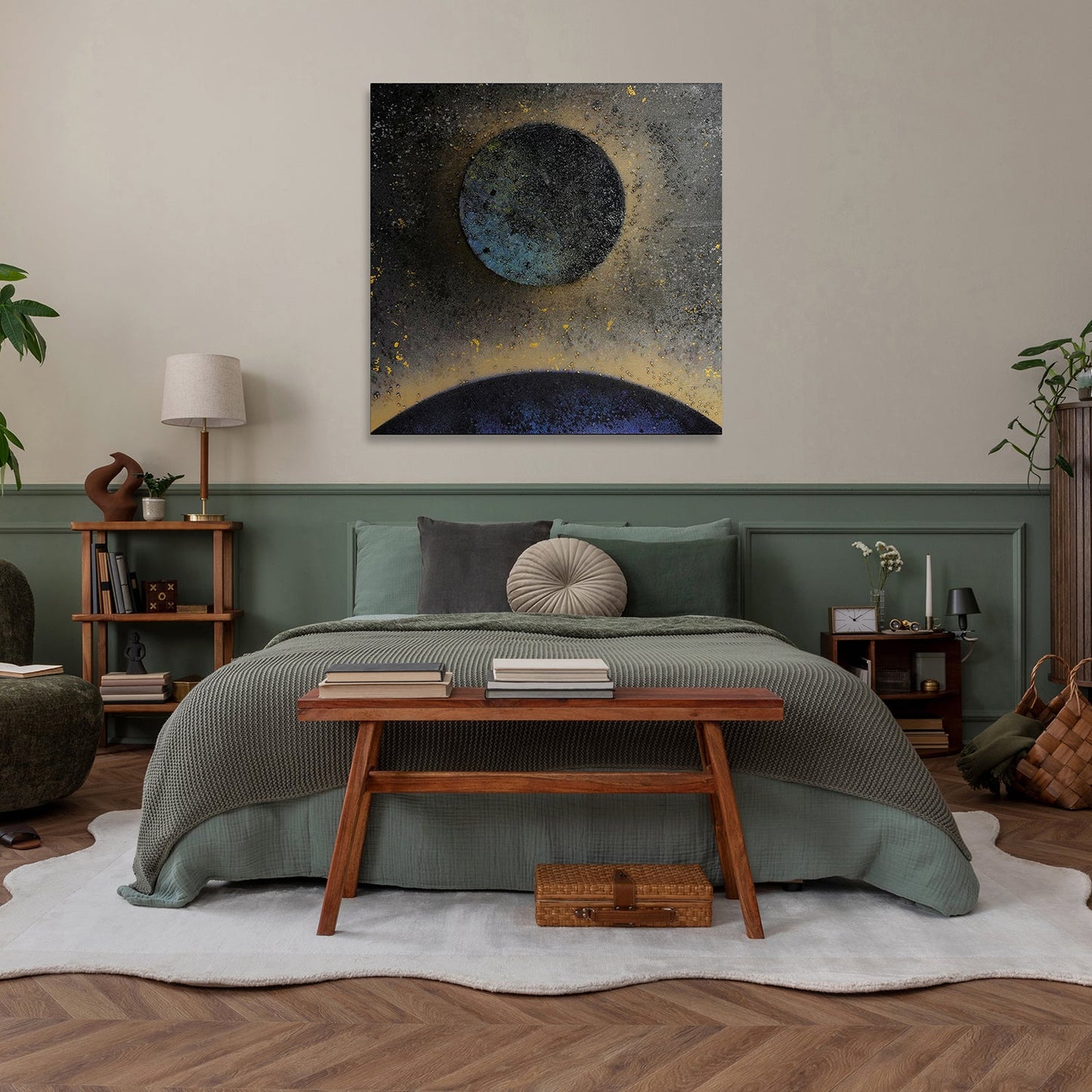 Aluminiumbild – Künstleredition Torsten Reuter Moon II