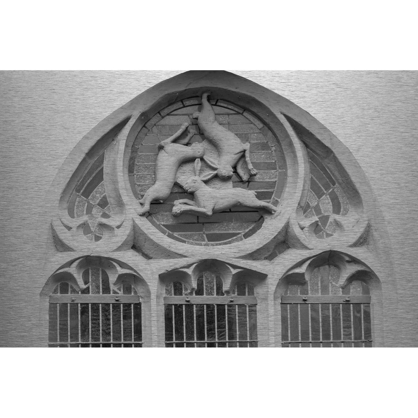 Aluminiumbild - Paderborn Dom Detail