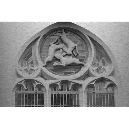 Aluminiumbild - Paderborn Dom Detail