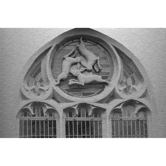 Aluminiumbild - Paderborn Dom Detail