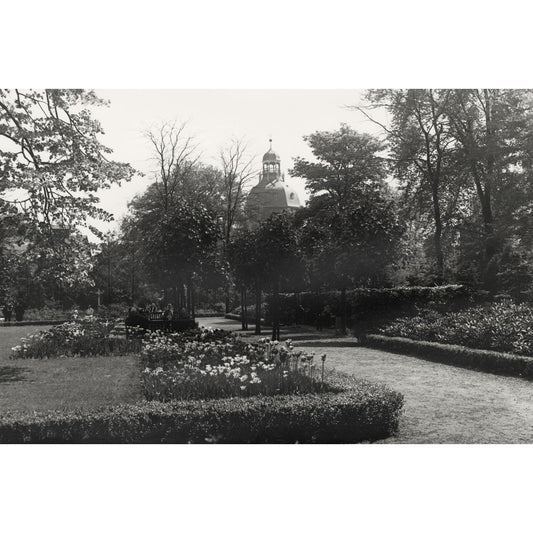Aluminiumbild - Alter Friedhof