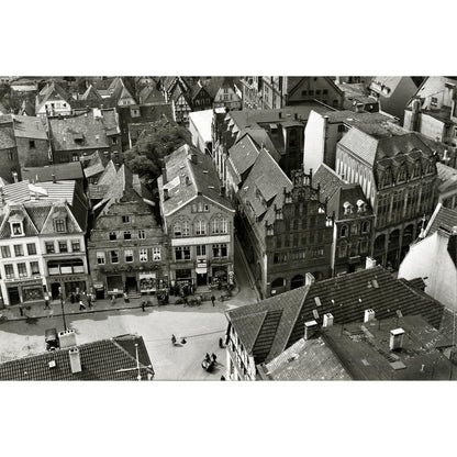 Aluminiumbild - Alter Markt Luftbild