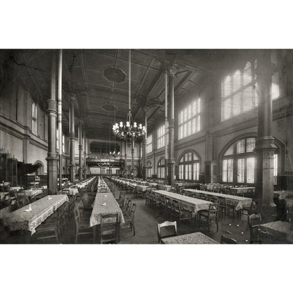 Aluminum picture - Shooting range interior