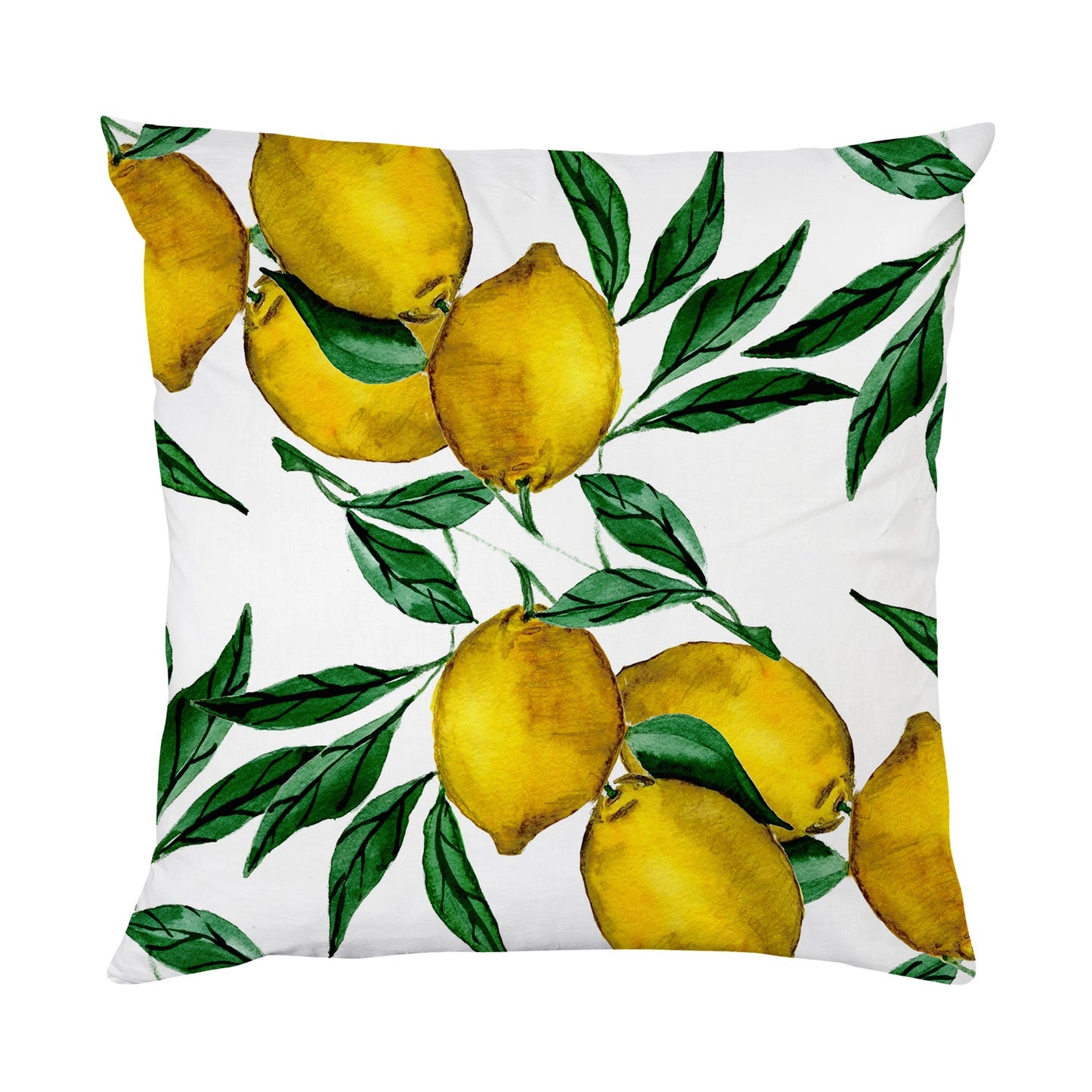 Lemon tree cushion