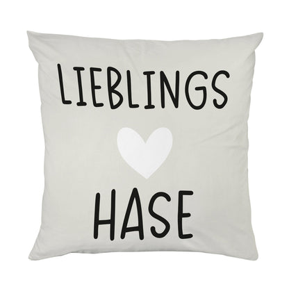 Lieblingshase Kissen