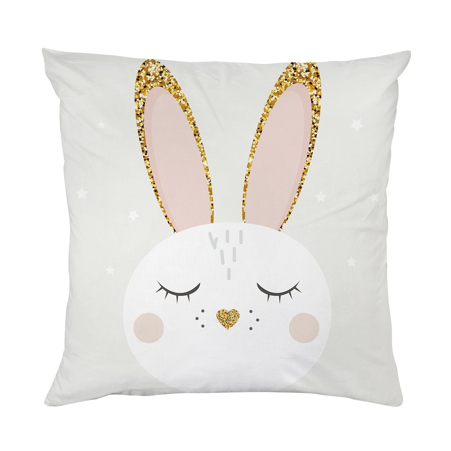 Kissenbezug - Golden Bunny