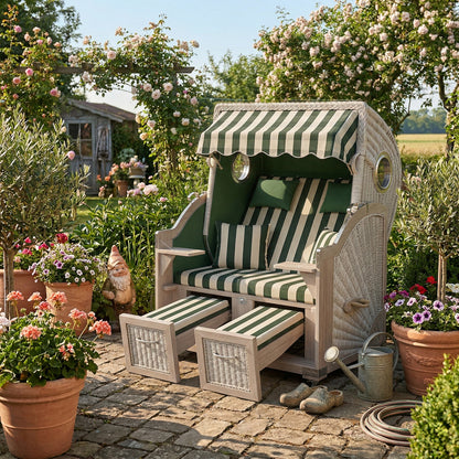 Beach chair WB Green 