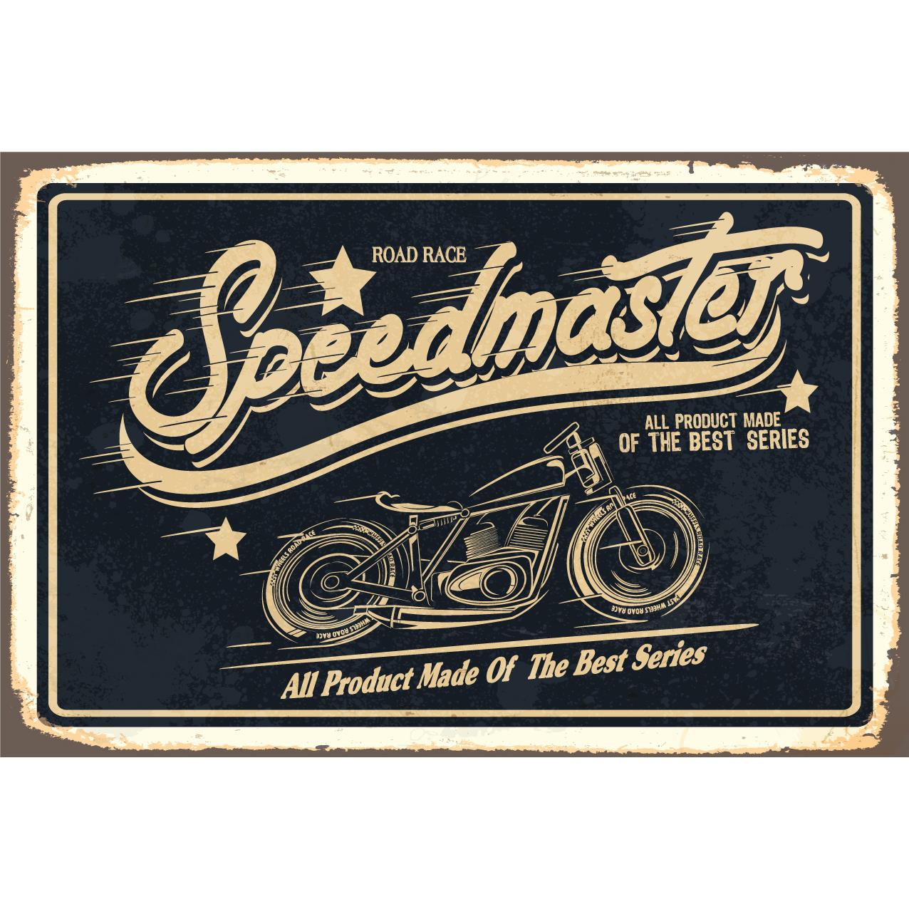 Blechschild - Speedmaster