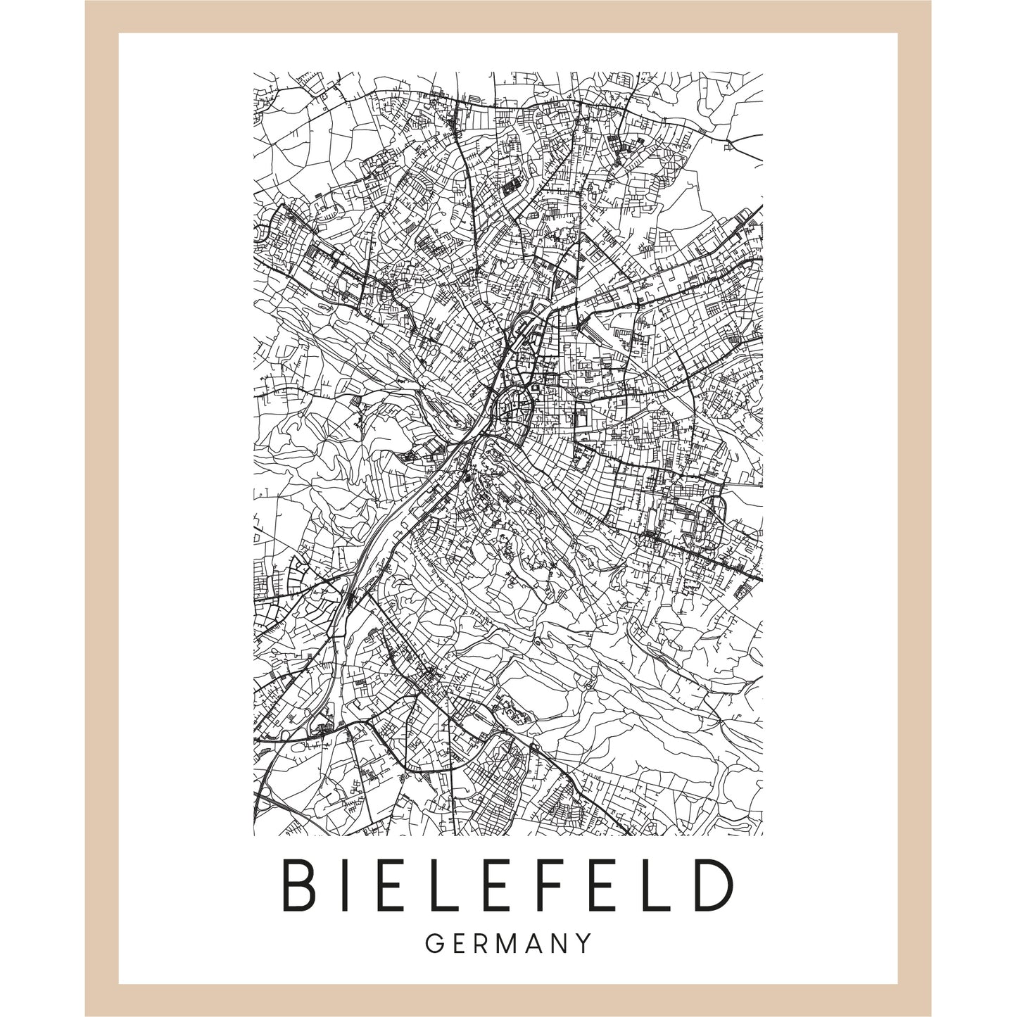 Framed image - Bielefeld