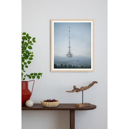 Framed image - TV tower