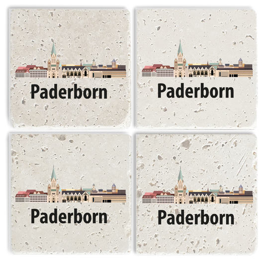 Steinuntersetzer-Set - Paderborn