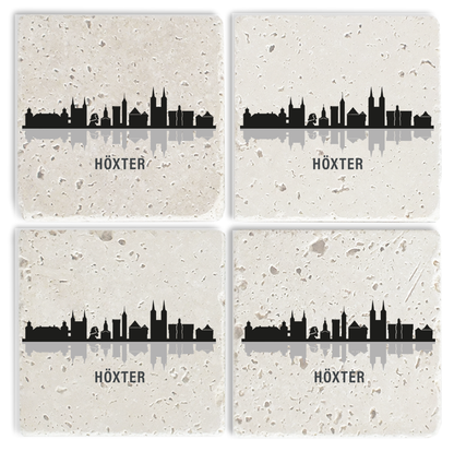 Steinuntersetzer-Set - Höxter