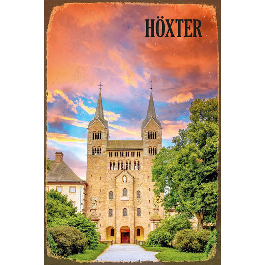 Blechschild - Höxter