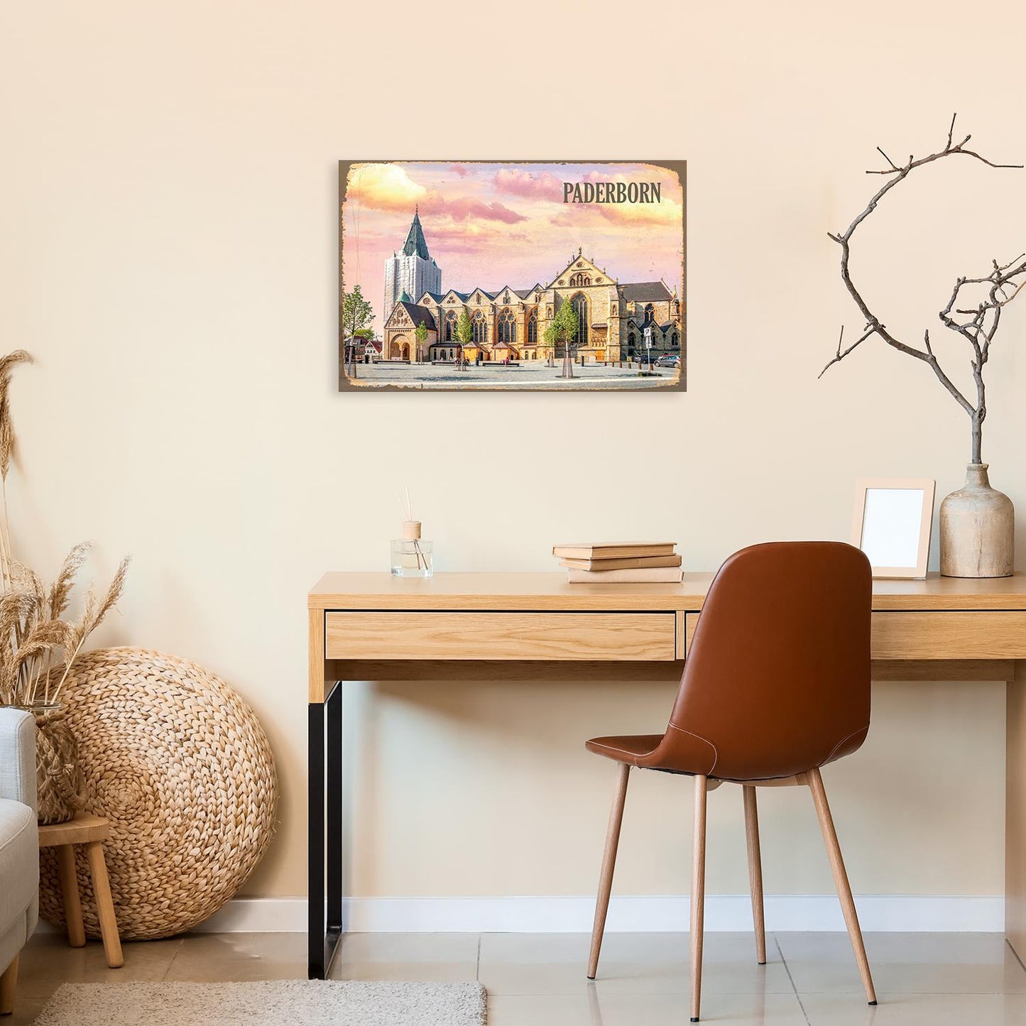 Blechschild - Paderborn