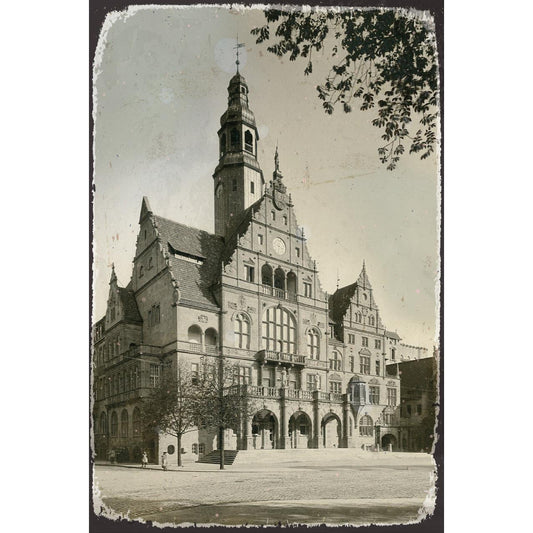 Blechschild - Altes Rathaus