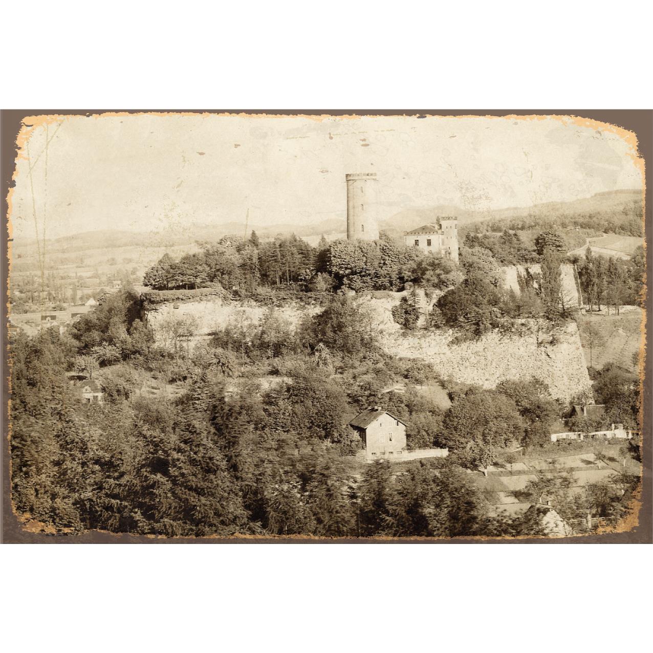 Blechschild - Sparrenburg
