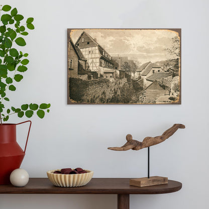 Blechschild - Nebelswall