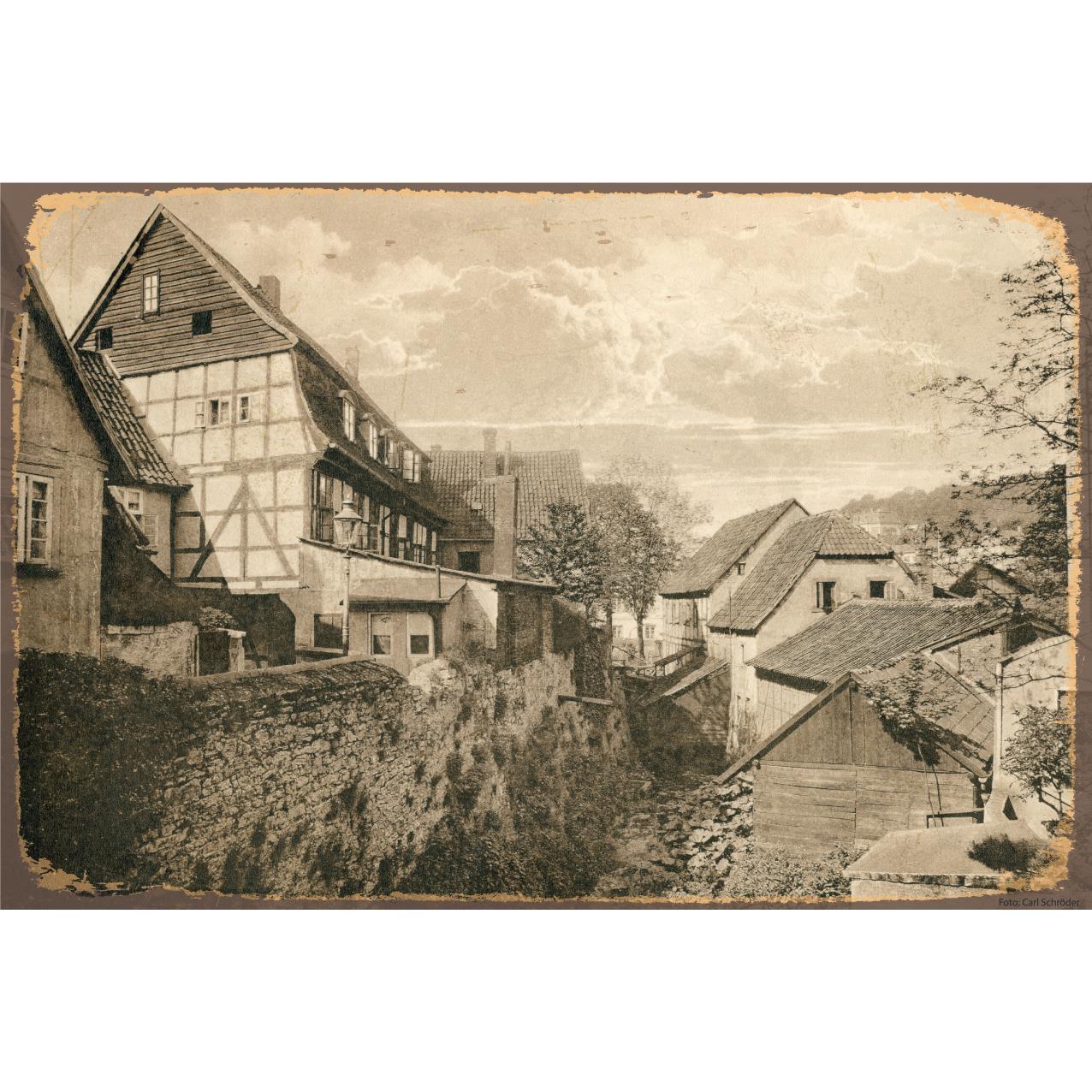 Blechschild - Nebelswall