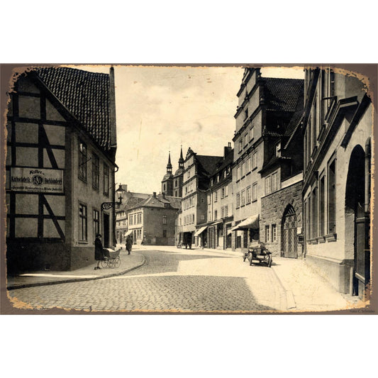 Blechschild - Breite-Straße