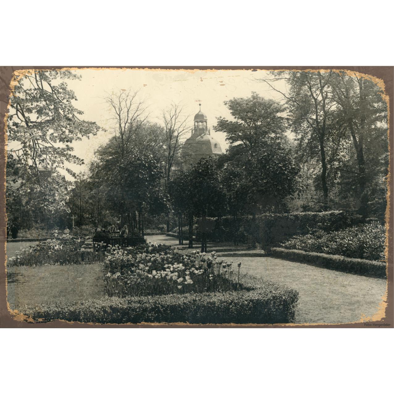 Blechschild - Alter-Friedhof