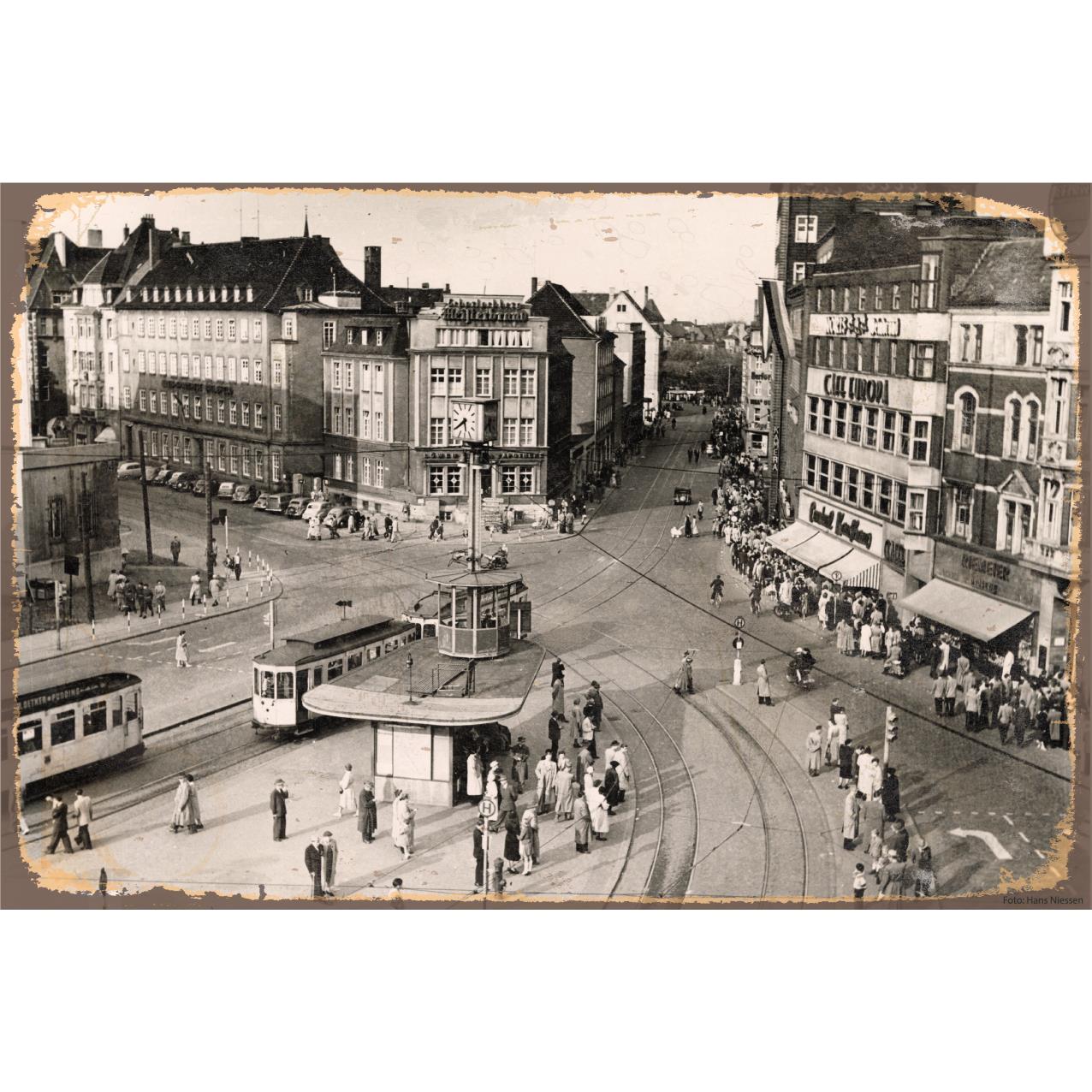 Blechschild - Jahnplatz