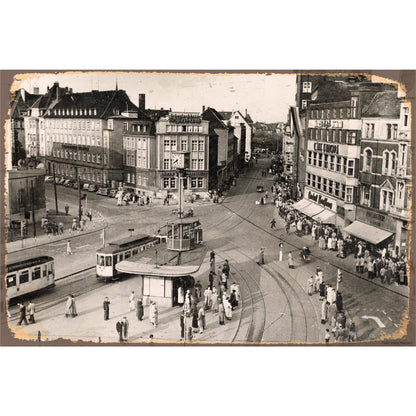 Blechschild - Jahnplatz