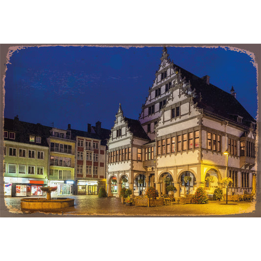 Blechschild - Paderborn